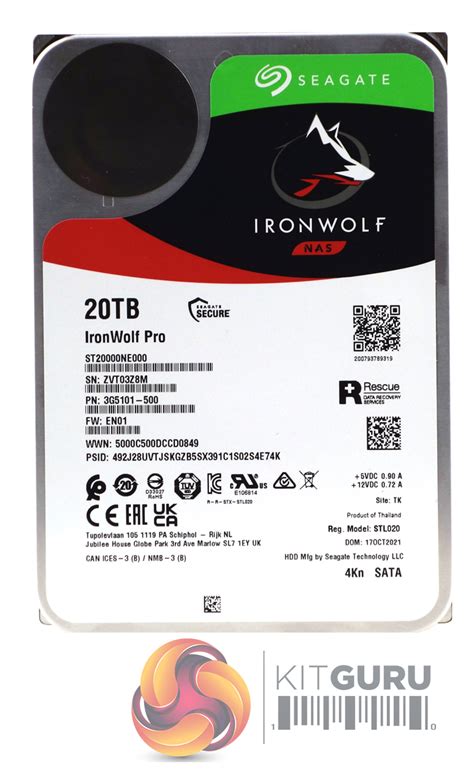 Seagate IronWolf Pro 20TB review .